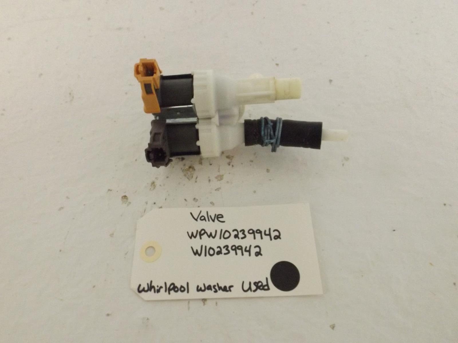 Whirlpool Washer WPW10239942 W10239942 Valve Used Whirlpool Washer WPW10239942 W10239942 Valve Used